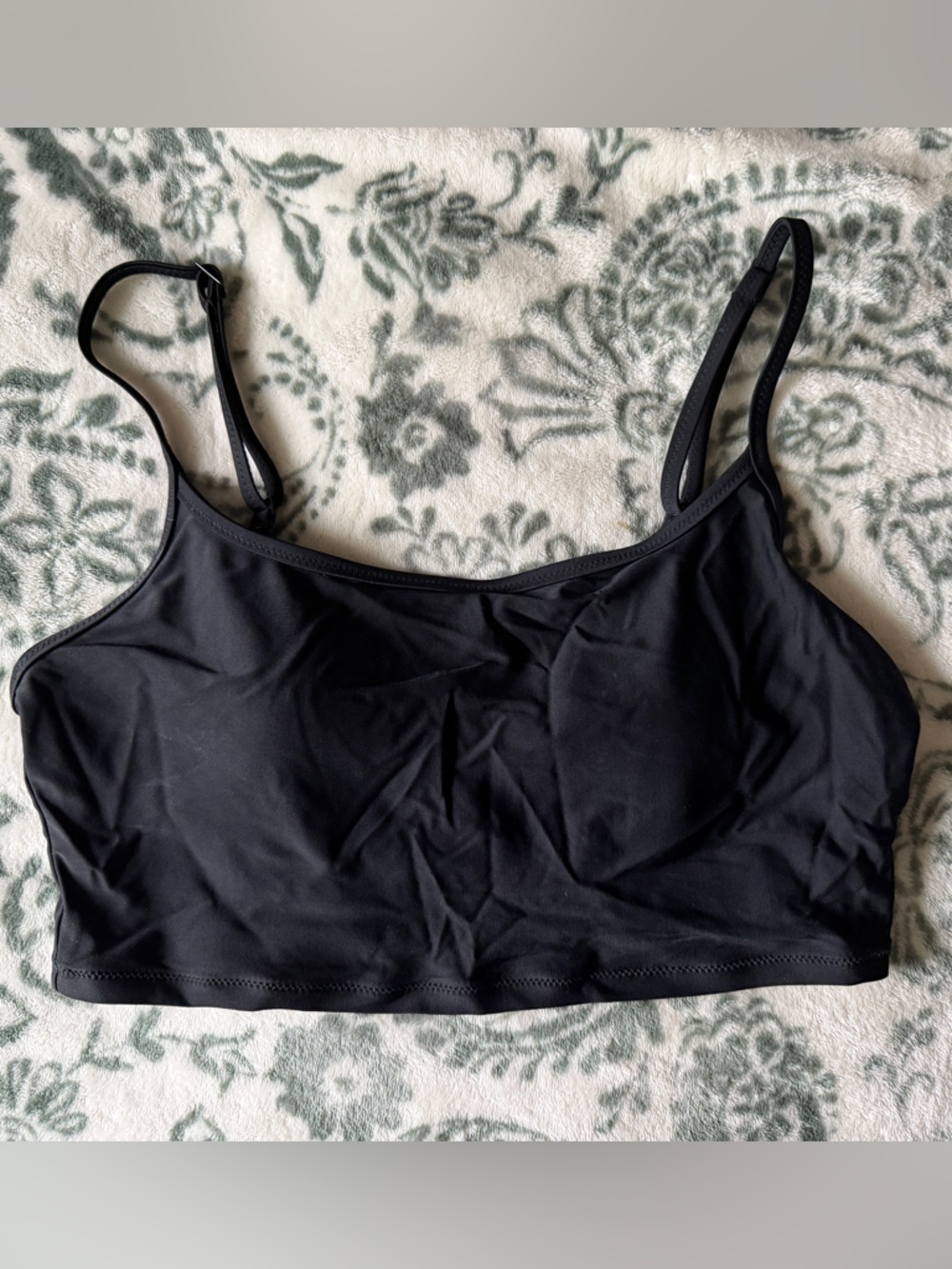 aerie Scoop Neck Longline Bikini Top